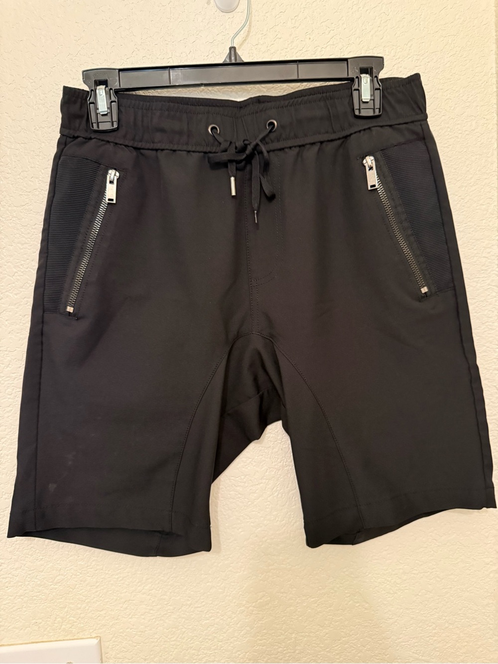 Mossimo Supply Co. Black Drawstring Athletic Bermuda Shorts